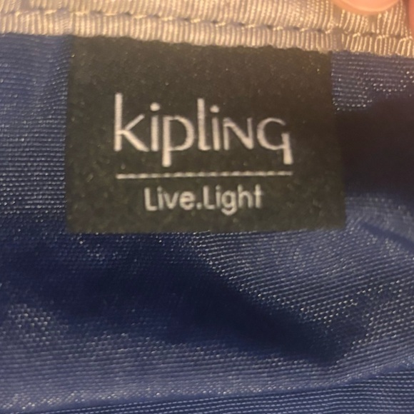 Kipling Eldorado bag in Blue with grey lining. Excellent condition. - Picture 3 of 11